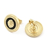 PVD Vacuum Plating Golden 304 Stainless Steel Stud Earrings for Women EJEW-Z068-12G-3