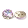 K9 Glass Rhinestone Cabochons RGLA-P036-01B-M-4