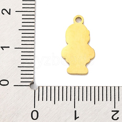 Christmas Theme 201 Stainless Steel Pendants LS-STAS-Q015-13G-01-1