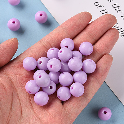 Opaque Acrylic Beads X-MACR-S370-C12mm-A03-1