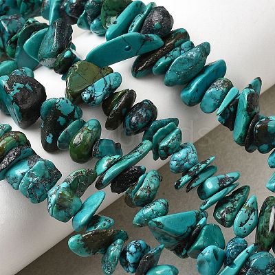 Natural HuBei Turquoise Bead Strands G-H345-A01-12-1