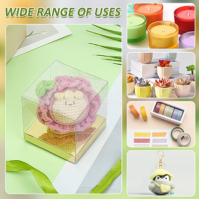 Folding PVC Gift Storage Boxes CON-WH0110-57B-1