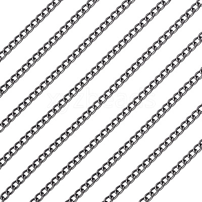 10M Aluminium Curb Chains CHA-TA0001-35B-1