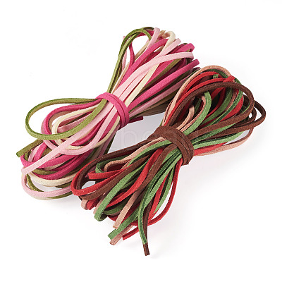 2 Bundles Faux Suede Cord Sets LW-TA0001-08D-1