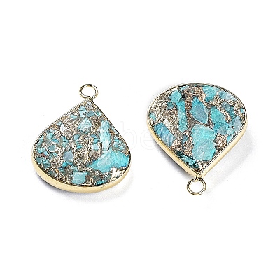Natural Imperial Jasper Pendants G-C034-14G-1