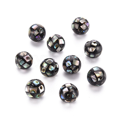 Resin Beads SSHEL-T014-38-8mm-07-1