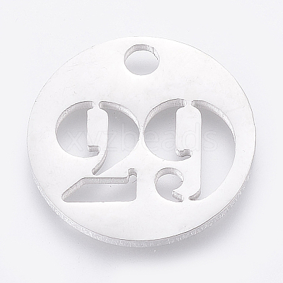 Non-Tarnish 304 Stainless Steel Pendants STAS-F233-29-P-1