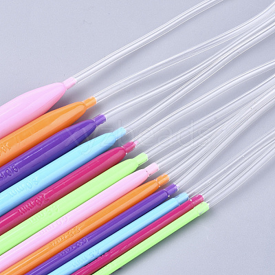 ABS Plastic Circular Knitting Needles TOOL-T006-44-1