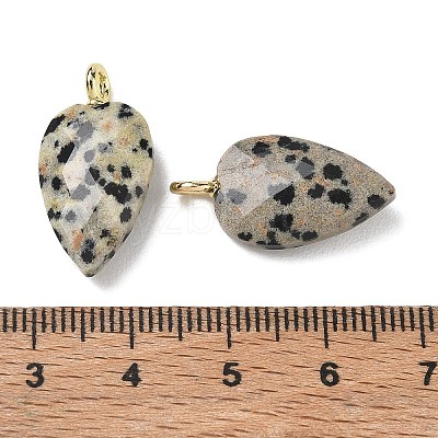Natural Dalmatian Jasper Pendants GG-CBA9F30-01E-1