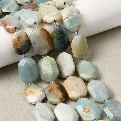 Natural Amazonite Beads Strands G-J373-24G-1