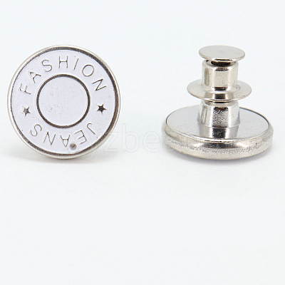 Alloy Button Pins for Jeans PURS-PW0009-03D-1