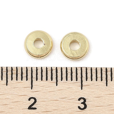 Rack Plating Brass Spacer Beads KK-A235-02G-04-1
