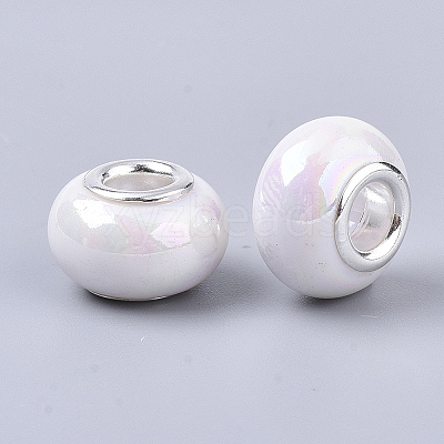 Opaque Resin European Beads RPDL-T038-007M-1