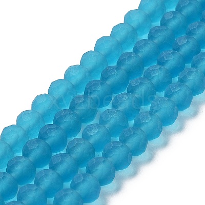 Transparent Glass Beads Strands EGLA-A034-T3mm-MD27-1