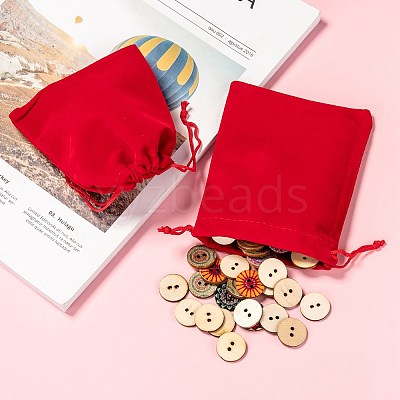 Rectangle Velvet Pouches X1-TP-R002-10x12-04-1