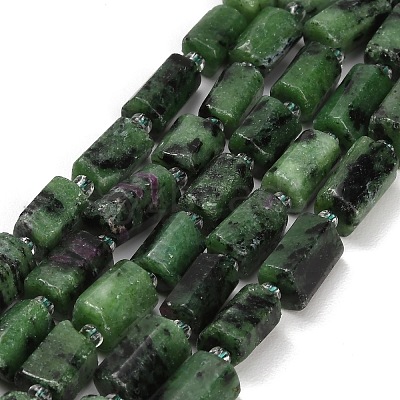 Natural Ruby in Zoisite Beads Strands GG-CBA7621-A03-01-1