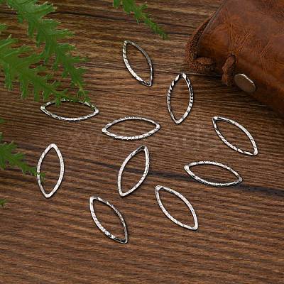 Tarnish Resistant 304 Stainless Steel Linking Rings X-STAS-I071-04P-1