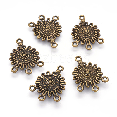 Tibetan Style Alloy Chandelier Components Links LS-MLF0145Y-NF-1