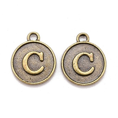 Alloy Pendant Cabochon Settings PALLOY-N156-01C-AB-1