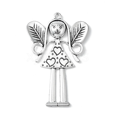 Tibetan Style Alloy Large Fairy Pendants LF1724Y-1