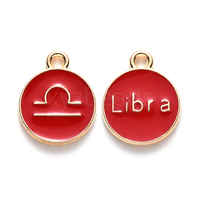 Alloy Enamel Pendants LS-X-ENAM-S124-01A-07K-1