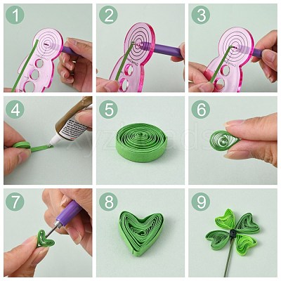 6 Colors Quilling Paper Strips DIY-J001-5mm-39cm-A04-1