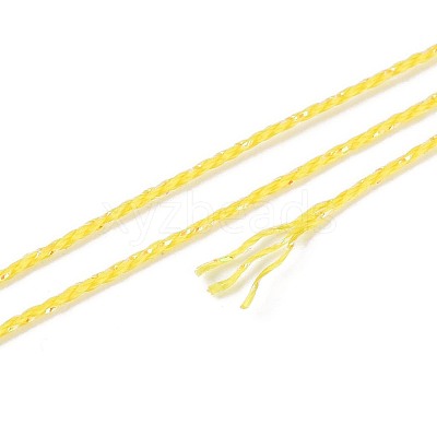 200M 6-Ply Sparkle Polyester Cord with Metallic Thread OCOR-T019-01A-04-1