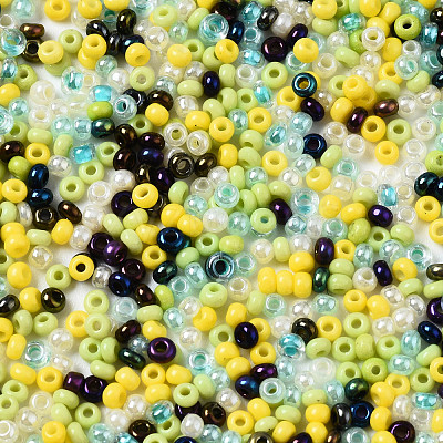 Glass Round Seed Beads SEED-S057-R-004-1