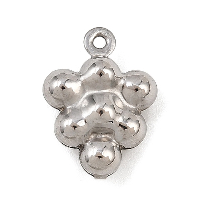 Fruit 304 Stainless Steel Pendants STAS-P418-03B-P-1