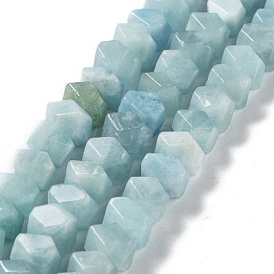 Natural Aquamarine Beads Strands G-D091-A19-1