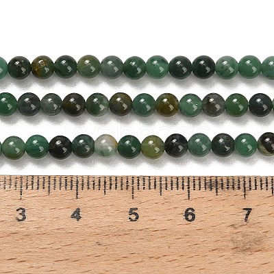 Natural African Jade Beads Strands G-F820-K02-4mm-1