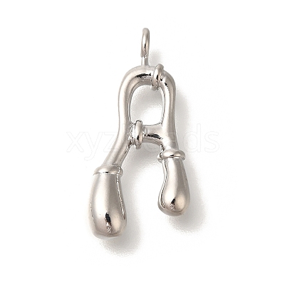 Rack Plating Brass Pendants KK-I722-08P-A-1