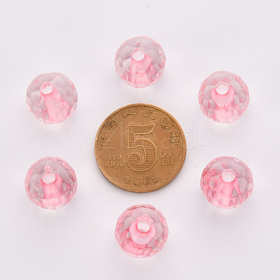 Transparent Acrylic Beads TACR-S154-11A-26-1