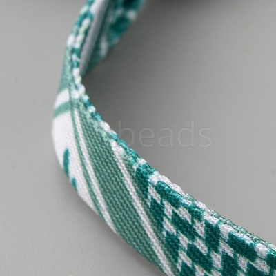 Ethnic Style Polyester Cord Braided Bracelets for Men Women BJEW-WH0022-66A-1