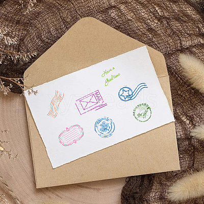 PVC Plastic Clear Stamps DIY-WH0439-0007-1