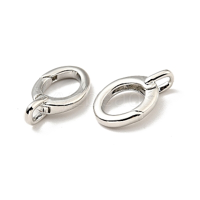 Brass Spring Gate Rings X-KK-G416-59P-1