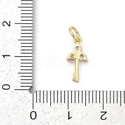 Brass Pave Cubic Zirconia
Pendants KK-U062-47G-1