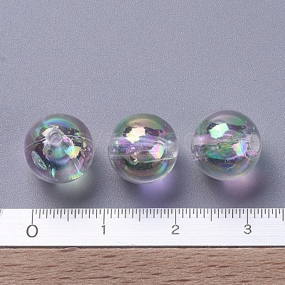Eco-Friendly Transparent Acrylic Beads LS-X-PL735-2-1