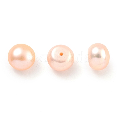 Grade 6A Natural Cultured Freshwater Pearl Beads PEAR-N018-6A-8085B-1