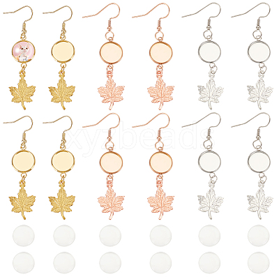 304 Stainless Stee Dangle Earring Findings EJEW-GA00003-1