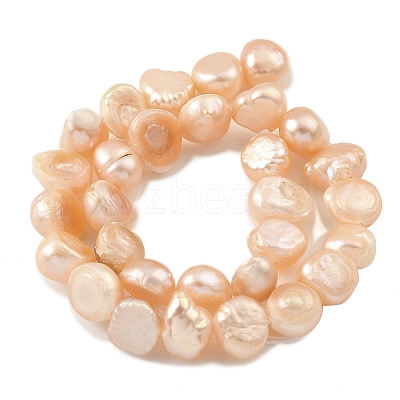 Natural Cultured Freshwater Pearl Beads Strands PEAR-A006-04B-1