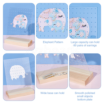 Acrylic Display Stands ODIS-WH0027-027-1