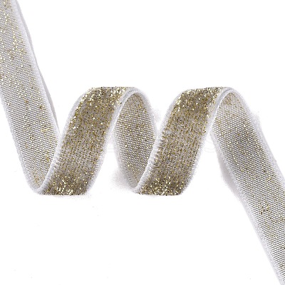 Glitter Sparkle Single Face Velvet Ribbon SRIB-Q023-01B-07-1