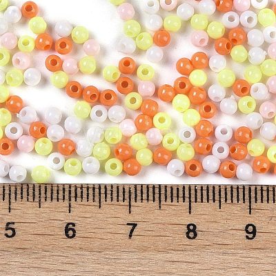 Opaque Acrylic Beads OACR-H118-07A-05-1