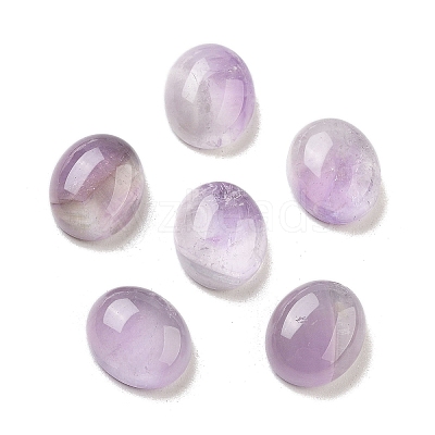 Natural Amethyst Cabochons G-G145-01A-19-1