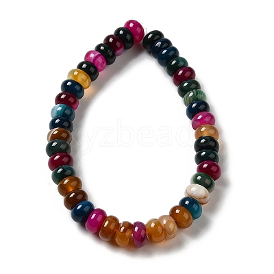Natural Agate Beads Strands X-G-H295-C03-12-1