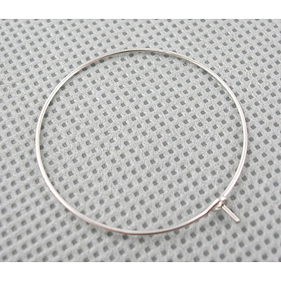 Wine Glass Charm Rings Brass Hoop Earrings X-EC067-2NF-1