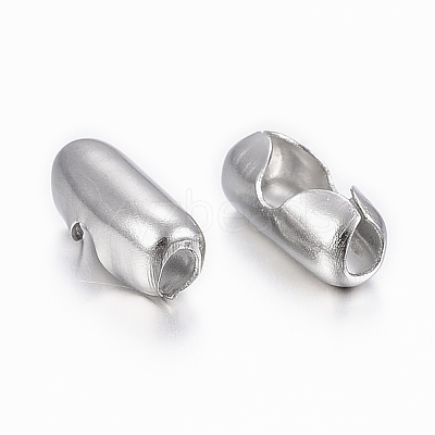 Tarnish Resistant 304 Stainless Steel Ball Chain Connectors X-STAS-H423-15P-1