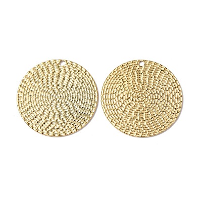 Ion Plating(IP) 304 Stainless Steel Pendants STAS-C066-06G-1