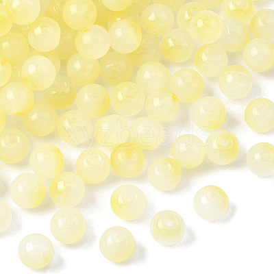 400Pcs Baking Paint Transparent Glass Beads DGLA-YW0001-61G-1